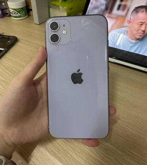 苹果11 128g 紫色 无任何维修 电池...