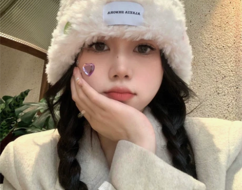 白露同款毛绒渔夫帽  24.9包邮[超便宜...