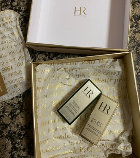 HR绿宝瓶精华5ml+HR至美琉光恒采精华...