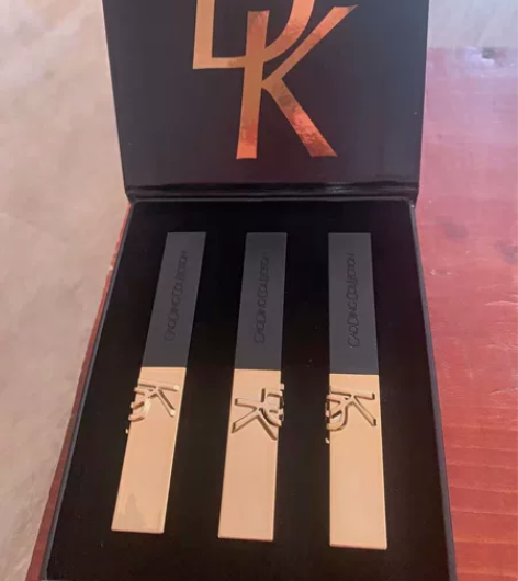 口红礼盒正品箐纯柔哑光雾面丝绒小金条口红防...