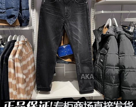 Lee专柜正品 2022春夏男款宽松小脚牛...