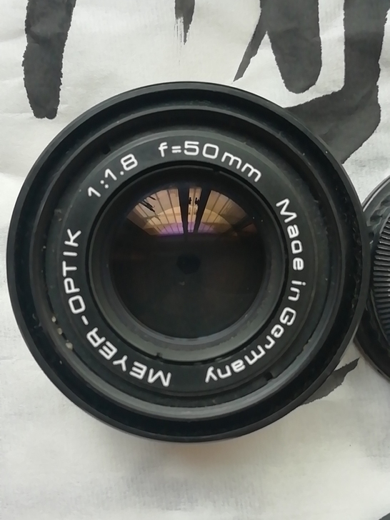 梅耶,德国名头,50/1:1.8。M42口...