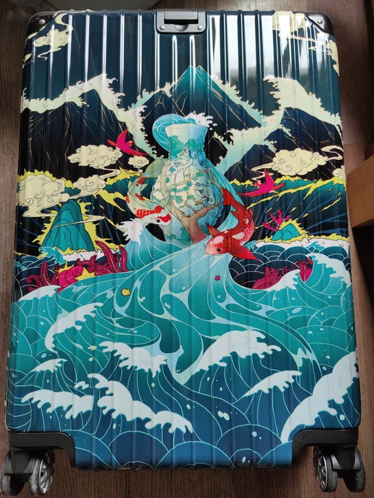 网易严选24寸 颐和园六合太平中国风行李箱...