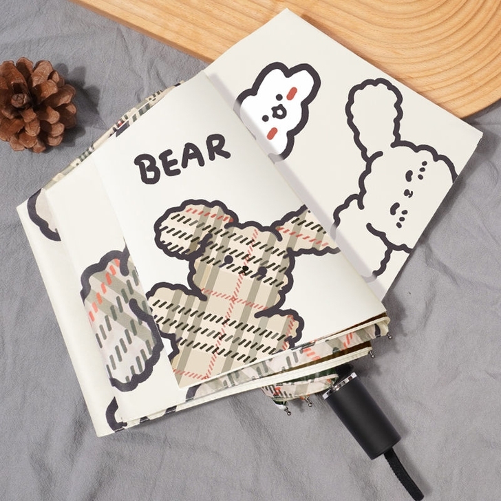 (亏本冲量) 自动雨伞八骨晴雨两用 折叠雨...