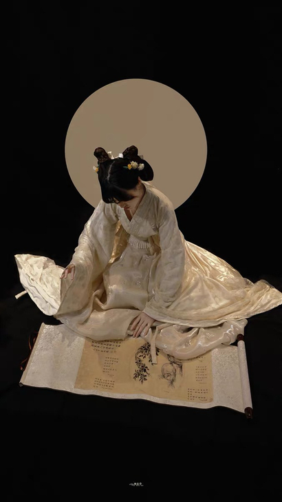 【定金】莺莺迟 无妄亭 原创汉服 魏晋风 ...