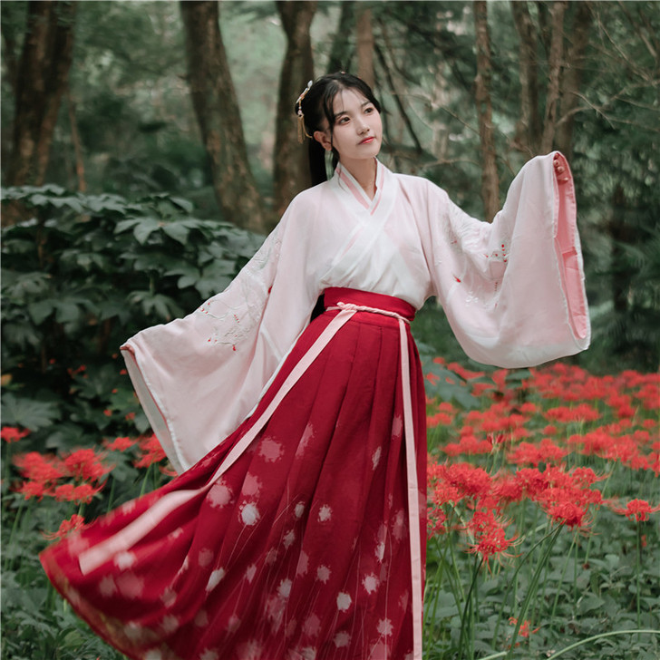 【可直拍】【红笺】国色芳华传统汉服女魏晋风...