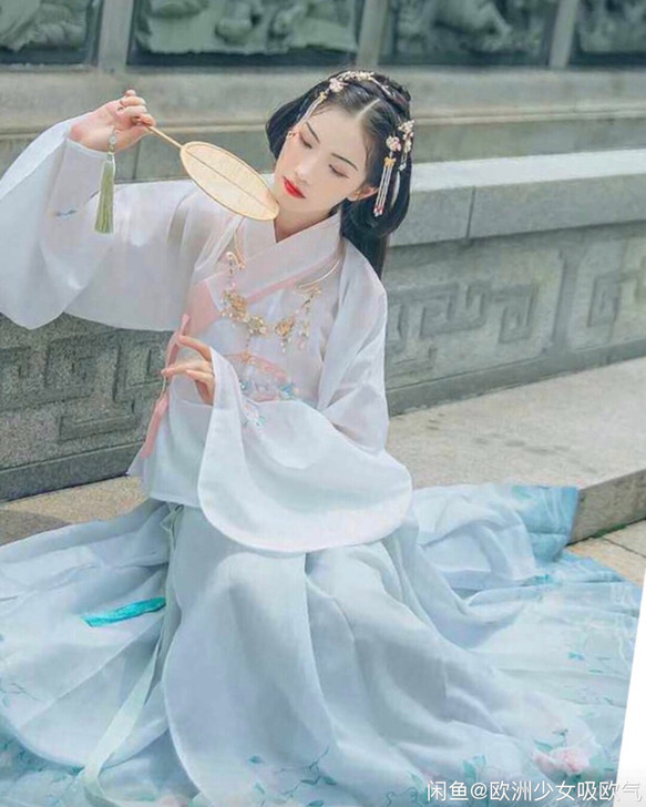 汉尚华莲重影明制上袄薄衫绝版xs码