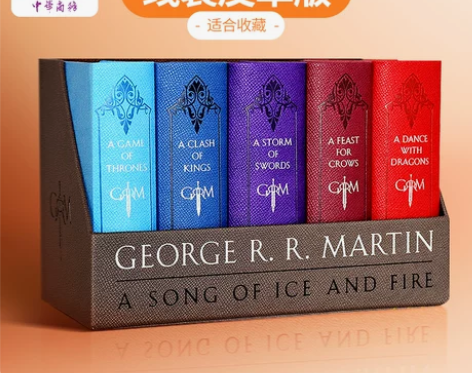 英语书籍 英文英语冰与火之歌 原版小说英文...