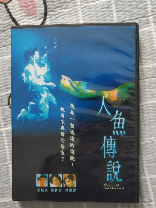 人鱼传说DVD碟片 实物如图 犹豫光盘可复...