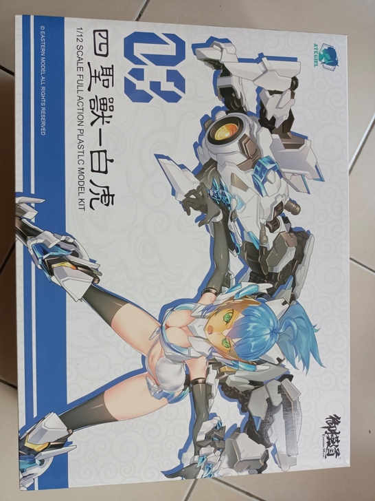御模道 白虎机娘  1/12 四圣兽，全新...