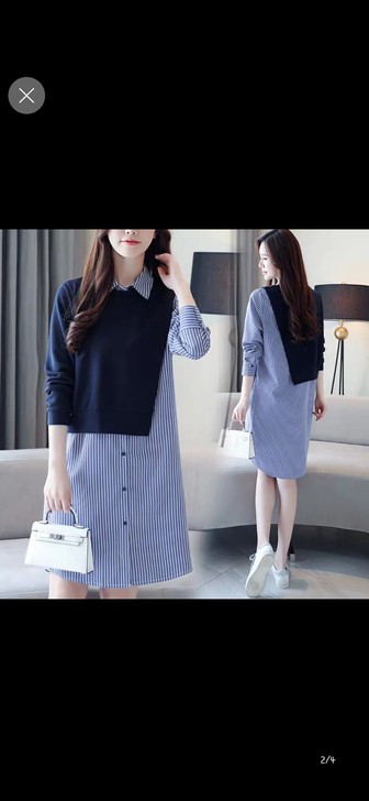 尺码：XL 图案：条纹 袖长：长袖 衣长：...
