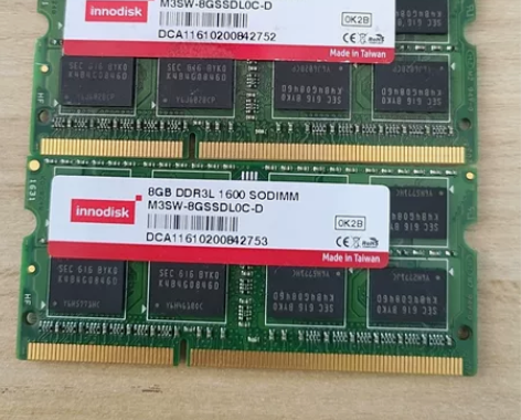 笔记本内存ddr3l 8g1600 工控机...