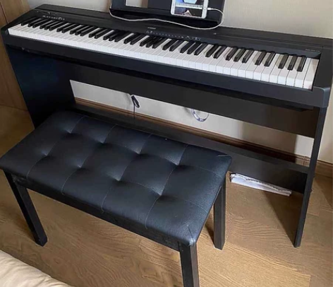 雅马哈电钢琴P48B专业88键重锤数码电子...