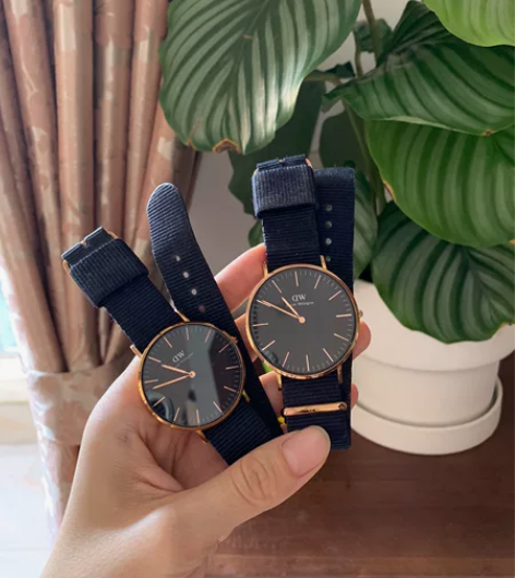 DW情侣腕表 几年前购入现在低价出轻微使用...