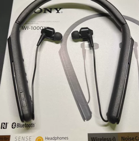 索尼 Sony WI-1000X蓝牙耳机，...