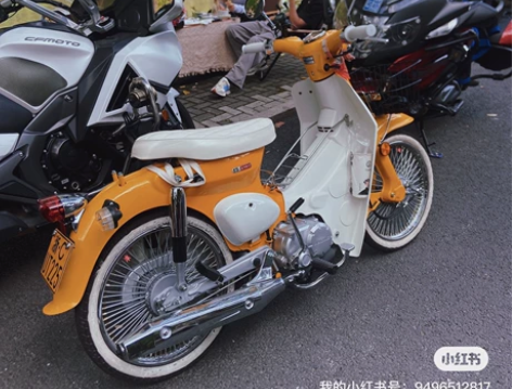 嘉陵coco por 复古摩托车 第二代高...