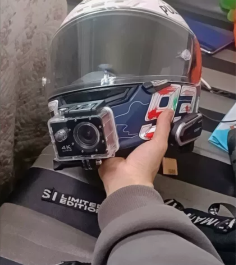 高清防抖运动相机摩托车行车记录仪头盔防水w...