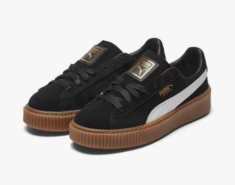 PUMA彪马女鞋厚底松糕鞋复古休闲增高板鞋...