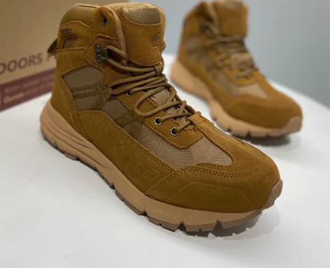 camel/骆驼进口反绒牛皮材质，舒适透气...