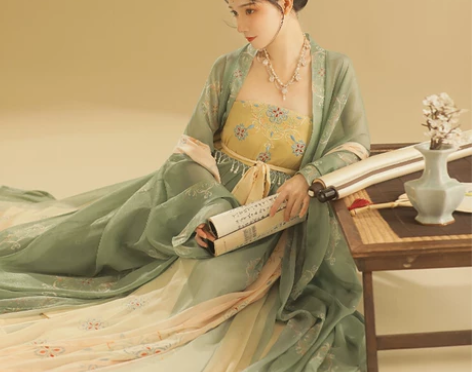 桔屿正品原创汉服女诃子裙 几乎全新本人仅试...