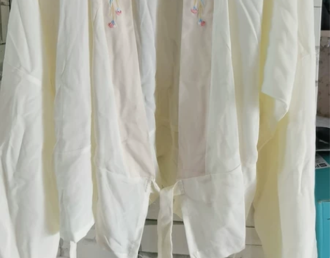 汉服 晋制半臂中国风交领齐腰六米摆日常款 ...