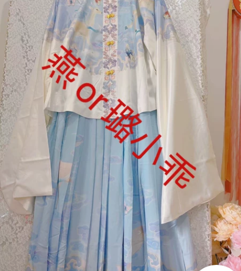 都城南庄汉服隐仙鹿明制汉服秋冬款袄裙短袄齐...