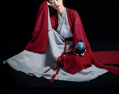 侠客汉服女古风红颜古装夏季魏晋风飘逸仙气中...