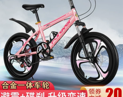 永久儿童自行车20寸6-7-8-9-10-...