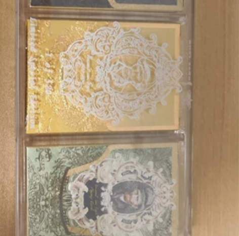 全新无暇【纪念梵高】花切扑克牌带亚克力三连...