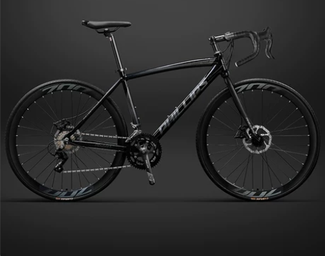 菲利普公路车自行车铝合金弯把男式手变油碟变...