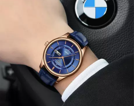 考试专用石英男士手表男学生潮流全自动机械表...