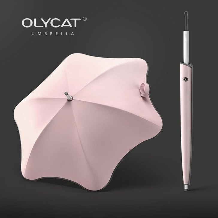 公司赠品OLYCAT晴雨伞 气质女神创意长...