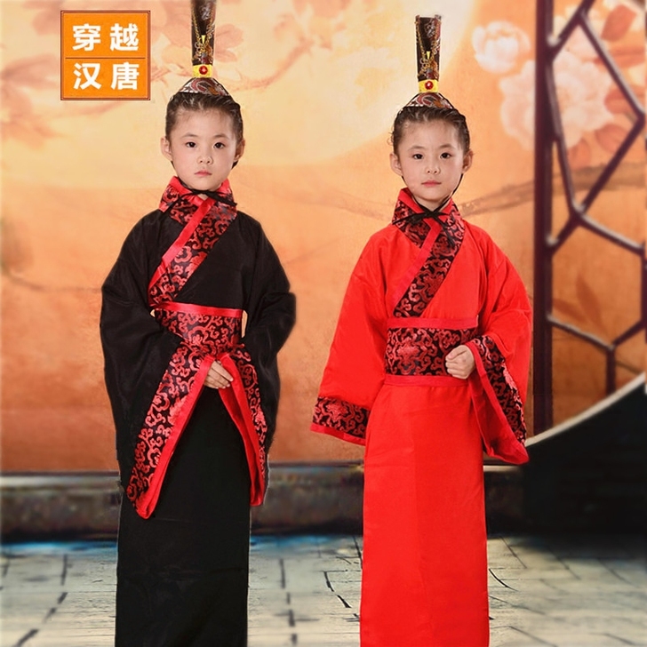 演艺华夏 演出服(黑色,有帽子),同城自取...