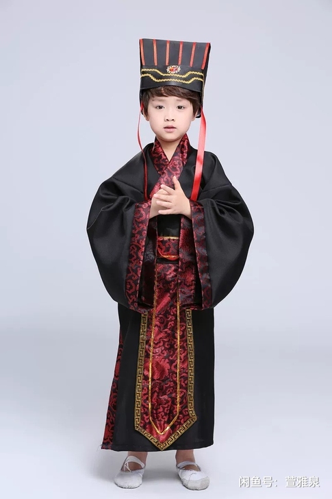 孩子演出穿过一次