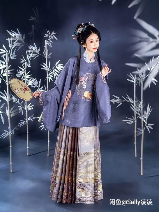 钟灵记 狸奴悠悠 圆领大襟 圆领袍 明制汉服