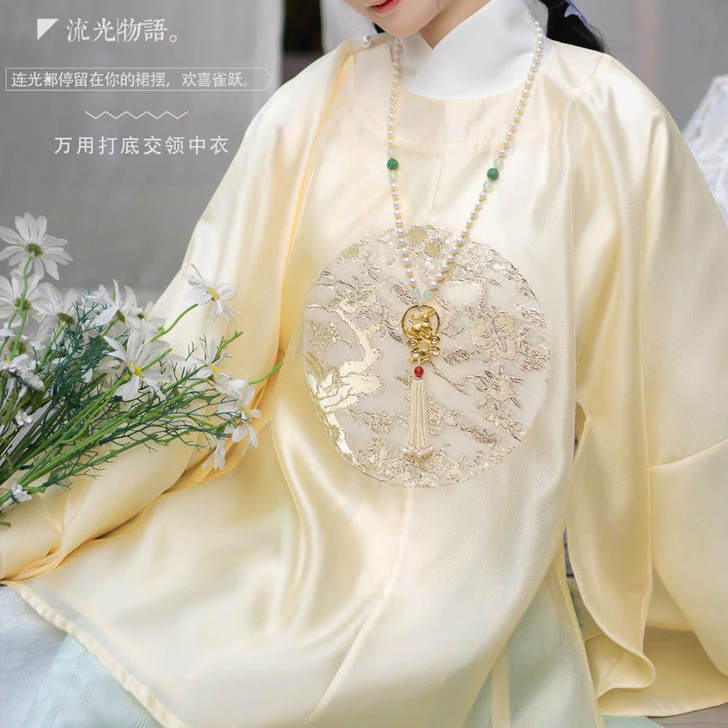 衫袂语汉服【流光物语】圆领大襟明制