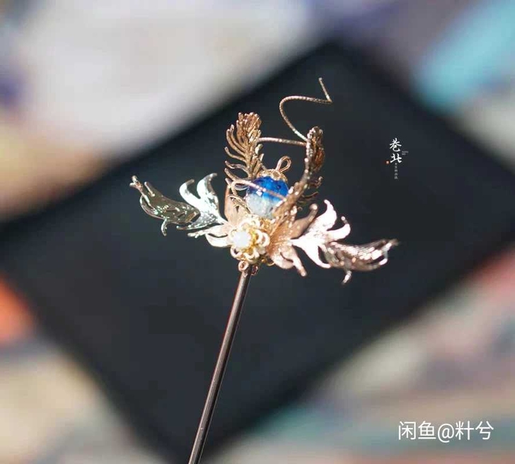 小乔天鹅之梦衍生发簪