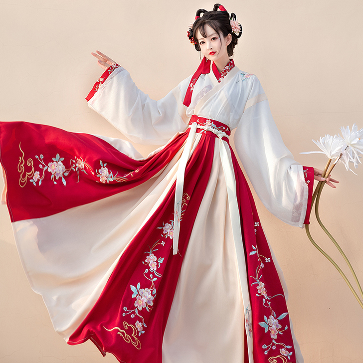 晋制交领汉服