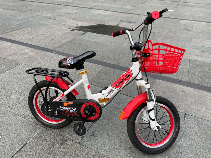 永久牌折叠14寸自行车,2021年2月淘宝...