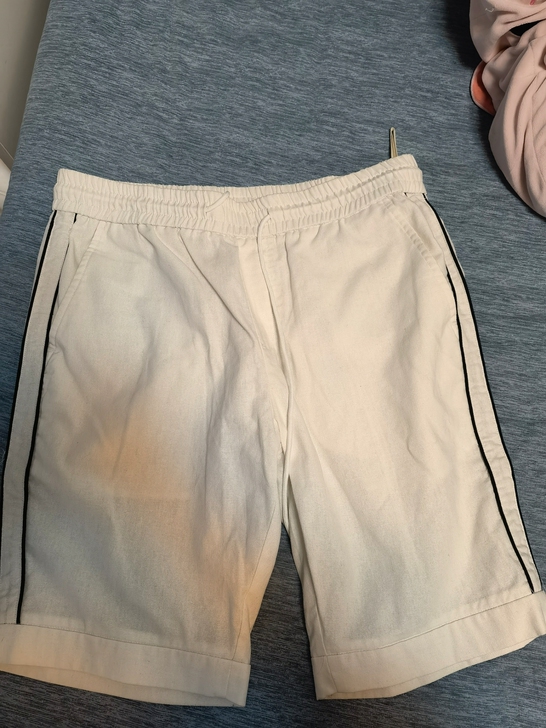 男士短裤白色全新