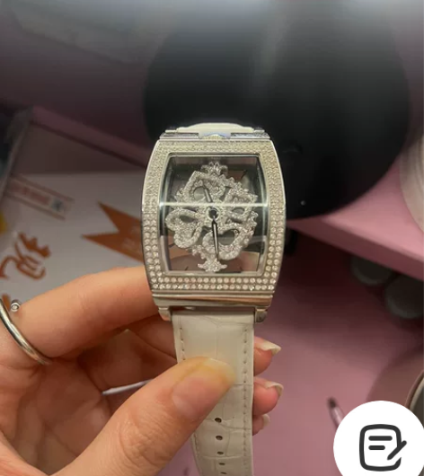 Davena蒂玮娜时来运转手表女扑克女神女...
