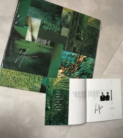 Beyond 绿色自由新一代 黑胶唱片 封...