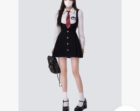 画解WAHJUIS 校园小说女主 假两件连...