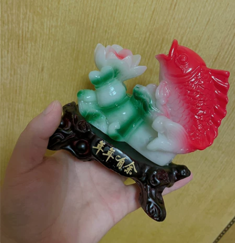 年年有鱼摆件全新仅一个17包邮 闲置物品售...