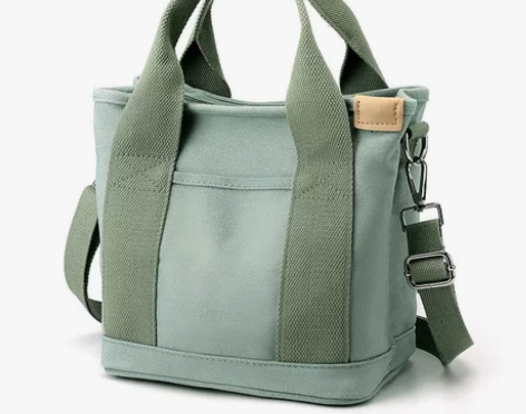 小包托特包加拉链日本千层包手提包帆布小包清...