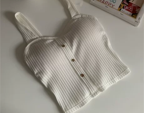 美背小吊带chic背心女装夏季薄款外穿20...