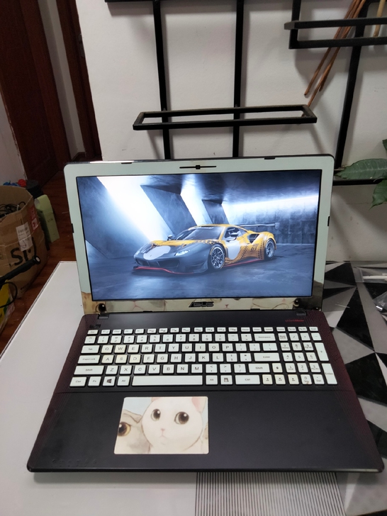 华硕飞行堡垒VX50V笔记本电脑游戏本处理...