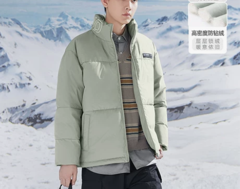 361度羽绒服男2022冬季新款男士短款加...