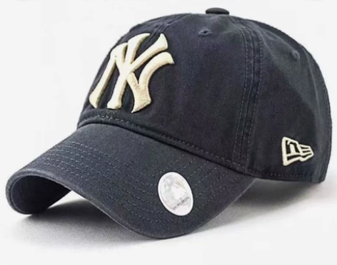 ny帽子男女秋冬鸭舌帽软顶棒球帽杨基队情侣...