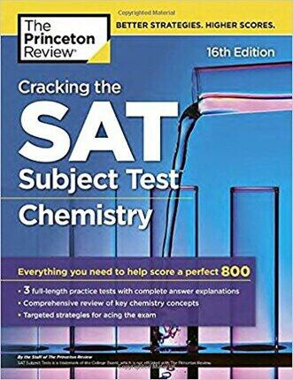 2018年普林斯顿SAT2化学Cracki...
